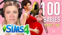 The 100 Baby Challenge - Episode 40 - Single Girl Has 2 Birthdays And A Funeral In The Sims 4 | Part...