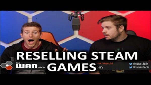 The WAN Show - S2019E38 - SELLING STEAM games!?