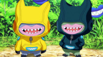 Digimon Universe: Appli Monsters - Episode 11 - Dive in to the Sea of the 'Net! Follow the Super Hacker, Rei!