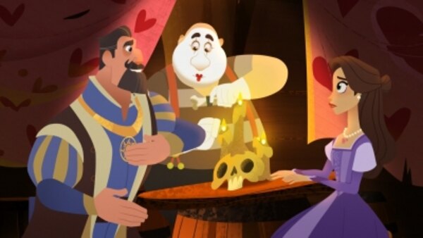 Rapunzel's Tangled Adventure - S03E07 - The King and Queen of Hearts