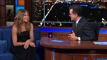 The Late Show with Stephen Colbert - Episode 33 - Jennifer Aniston, Thomas Middleditch