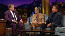 The Late Late Show with James Corden - Episode 30 - Arnold Schwarzenegger, Linda Hamilton