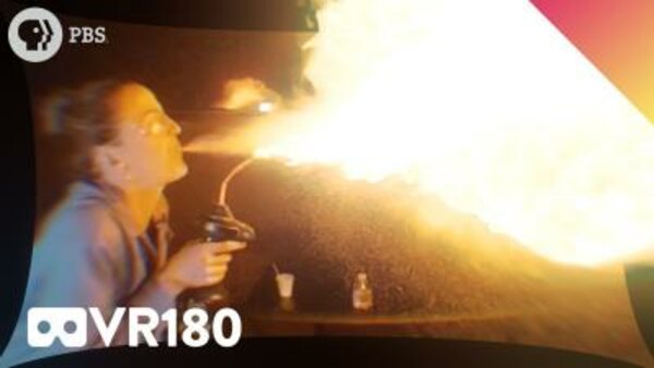 It's Okay To Be Smart - S2019E27 - IN YOUR FACE EXPLOSIVE CHEMISTRY!! (VR180)