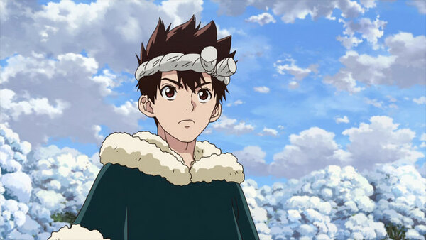 Watch Dr. Stone Episode 4 Online - Fire the Smoke Signal