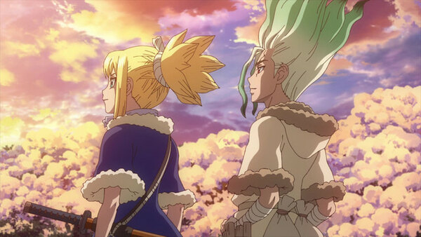 Dr. Stone - Ep. 24 - Voices over Infinite Distance