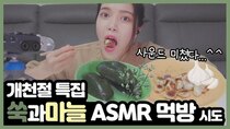 solarsido - Episode 59 - Mugwort and garlic ASMR mukbang