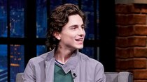 Late Night with Seth Meyers - Episode 20 - Timothée Chalamet, Cynthia Erivo, Miranda Lambert