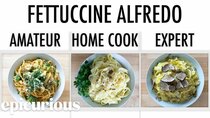 4 Levels - Episode 17 - 4 Levels of Fettuccine Alfredo: Amateur to Food Scientist