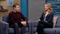 Comedy Bang! Bang! - Episode 32 - Judy Greer Wears a Navy Blouse and Strappy Sandals