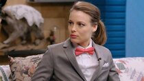 Comedy Bang! Bang! - Episode 12 - Gillian Jacobs Wears a Gray Checkered Suit and a Red Bow Tie
