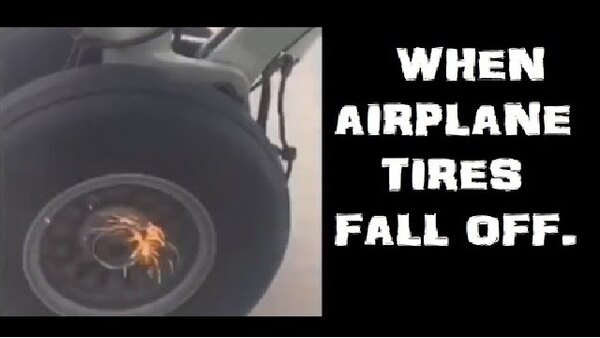 AvE - S2020E02 - Air plane wheel FALLS OFF on takeoff (EXPLAINED)