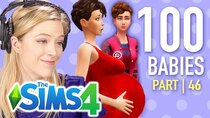 The 100 Baby Challenge - Episode 46 - Single Girl Trains Her Daughter To Flirt In The Sims 4 | Part...