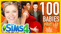 The 100 Baby Challenge - Episode 47 - Single Girl Throws Her First Thanksgiving In The Sims 4 | Part...