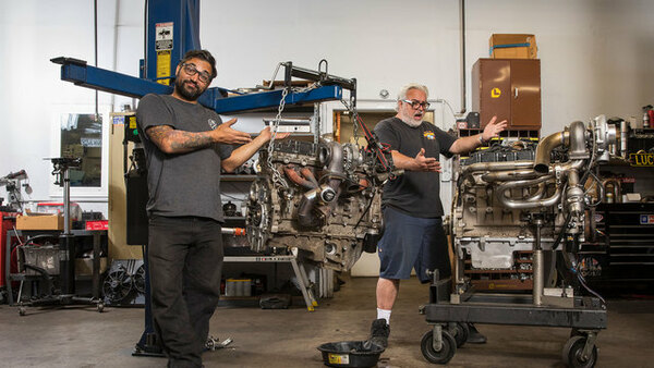 HOT ROD Garage - S07E12 - Does America Make a Better Barra?!?! Vortec 4200 Turbo Engine Builds!