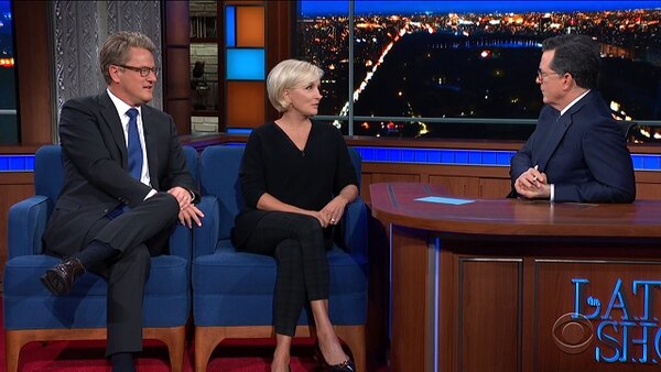 The Late Show with Stephen Colbert - S05E70 - Joe Scarborough & Mika Brzezinski, Cast of TINA: The Tina Turner Musical