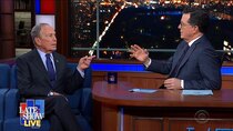 The Late Show with Stephen Colbert - Episode 71 - Michael Bloomberg