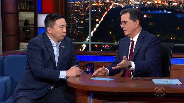 The Late Show with Stephen Colbert - S05E72 - Andrew Yang, Abby McEnany