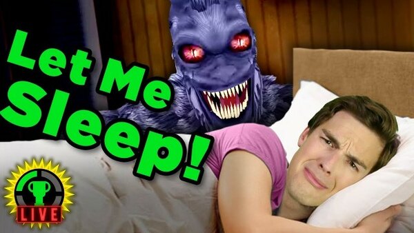 GTLive - S2020E07 - Worst Nightmare EVER! | Try To Fall Asleep (Horror Game)