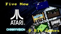 ChinnyVision - Episode 13 - Five NEW Atari 8 Bit Games