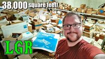 Lazy Game Reviews - Episode 34 - Exploring a MASSIVE Retro Computer Warehouse!