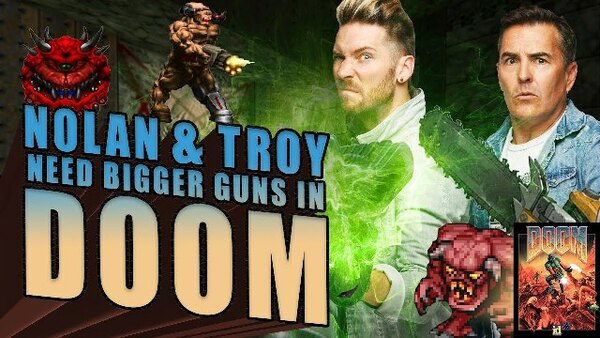 Retro Replay - S02E41 - Nolan North and Troy Baker Need Bigger Guns in Doom