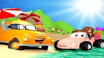 Tom's Paint Shop in Car City - Episode 3 - Special Summer - Baby Jeremy and Baby Matt are the Canine Police/Cindy...