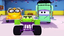 Tom's Paint Shop in Car City - Episode 18 - Marley the Monstertruck is a Mutant/Gary the Garbage Truck is...