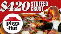 Mythical Kitchen - Episode 11 - $420 Pizza Hut Stuffed Crust Pizza | Fancy Fast Food