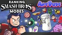 AntDude - Episode 6 - Ranking EVERY Mode in the Super Smash Bros. Series