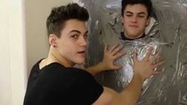 Dolan Twins - Episode 6 - TAPED TO THE WALL PRANK! // Dolan Twins