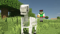 Neebs Gaming: Minecraft Cinematic Series - Episode 3 - Our First Horse is A SKELETON Horse?!