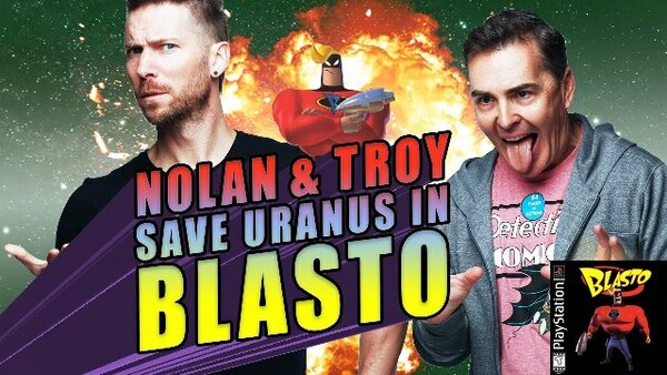 Retro Replay - S03E07 - Nolan North and Troy Baker Save Uranus in Blasto