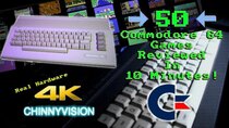 ChinnyVision - Episode 10 - 50 Commodore 64 Games Reviewed In 10 Minutes