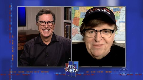 The Late Show with Stephen Colbert - S05E118 - Michael Moore, Brett Eldredge