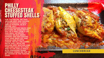 LunchBreak - Episode 17 - Philly Cheesesteak Stuffed Shells