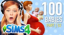 The 100 Baby Challenge - Episode 2 - Single Girl Gets Pregnant With Twins In The Sims 4 | Part 52