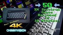 ChinnyVision - Episode 20 - 50 Sinclair Spectrum Games Reviewed In Under 10 Minutes