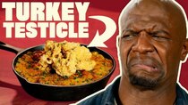 Mythical Kitchen - Episode 31 - Terry Crews Pops Pecs While Eating Turkey Testicles