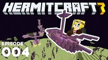 Hermitcraft [FalseSymmetry] - Episode 4 - END RAIDING TIME!