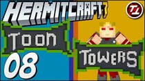 HermitCraft [Tango Tek] - Episode 8 - Building My Cartoon Factory! Toon Towers!