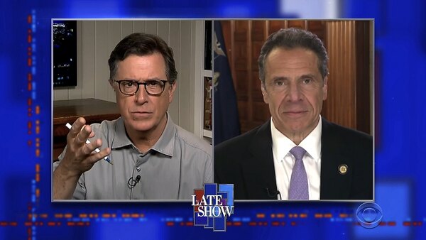 The Late Show with Stephen Colbert - S05E129 - Governor Andrew Cuomo, Christine and the Queens