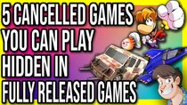 Fact Hunt (Gaming Facts You 100% Didn't Know!) - Episode 5 - 5 Cancelled Games You Can Play, Hidden in Fully Released Games!