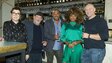 Johnny Vegas, Sue Perkins, Mike Tindall, John Barnes, and Fleur East