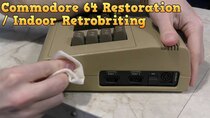 The 8-Bit Guy - Episode 3 - Commodore 64 Restoration and new retrobrite technique.