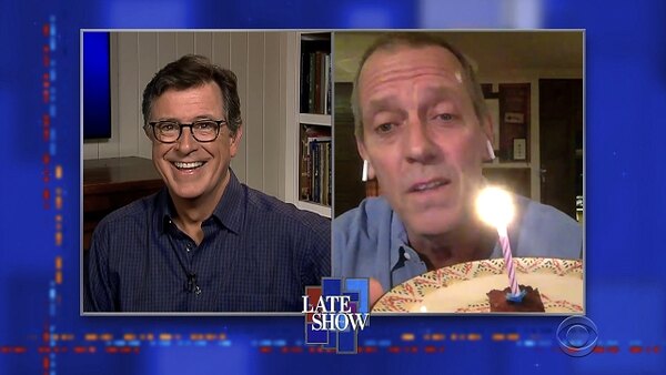 The Late Show with Stephen Colbert - S05E132 - Hugh Laurie, Benjamin Gibbard