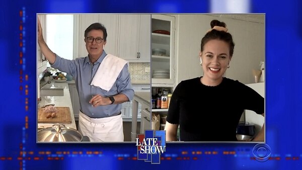 The Late Show with Stephen Colbert - S05E133 - John Lithgow, Alison Roman