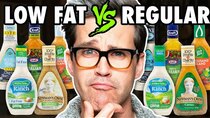 Good Mythical Morning - Episode 10 - Low Fat vs. Regular Salad Dressing Taste Test