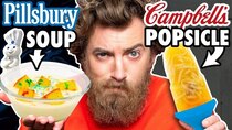 Good Mythical Morning - Episode 13 - Solid Liquid Food vs. Liquid Solid Food Taste Test