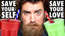 Good Mythical Morning - Episode 15 - Choose The Wrong Answer, Drink The Nasty Milkshake (GAME)