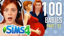 The 100 Baby Challenge - Episode 7 - Single Girl Has Her Final Pregnancy In The Sims 4 | Part 57